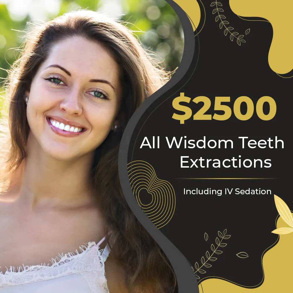 $2500 All Wisdom Teeth Extractions